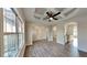 Bright dining area with hardwood floors and an open concept design at 2548 Bellview Nw Ave, Atlanta, GA 30318