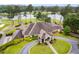 Community clubhouse with circular driveway at 5008 Cambridge Ln, Villa Rica, GA 30180