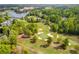 Golf course with lake and residential homes at 5008 Cambridge Ln, Villa Rica, GA 30180