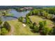 Golf course with lake and walking bridge at 5008 Cambridge Ln, Villa Rica, GA 30180