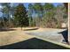 Large backyard with mature trees and expansive lawn area at 750 Skipper Dr, Atlanta, GA 30318