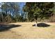 Large backyard with mature trees and expansive lawn area at 750 Skipper Dr, Atlanta, GA 30318