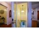 Basement access with glass door and stairs at 750 Skipper Dr, Atlanta, GA 30318