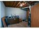 Unfinished basement with laundry hookups and ample storage space at 750 Skipper Dr, Atlanta, GA 30318