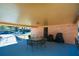Covered patio with table and chairs, perfect for outdoor dining at 750 Skipper Dr, Atlanta, GA 30318