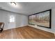 Finished basement with a projector screen and walk-out access, perfect for entertainment at 2205 Castle Royale Dr, Lawrenceville, GA 30043