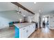 Stylish kitchen boasting an island cooktop, modern appliances, granite countertops, and an open floorplan at 2205 Castle Royale Dr, Lawrenceville, GA 30043