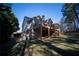 Two-story house with large deck and stone exterior at 37 Waterstone Se Dr, Cartersville, GA 30121