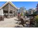Outdoor community space with a fire pit, seating, and covered structure at 396 Pratt Se Dr # 1932, Atlanta, GA 30315