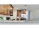 Stainless steel appliances and kitchen island at 232 Spalding Drive Dr, Atlanta, GA 30328