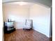 Formal dining room with hardwood floors and chair at 2338 Newbury Oaks Dr, Lawrenceville, GA 30044