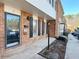 Two-story brick townhouse with black shutters at 6520 Roswell Rd # 3, Atlanta, GA 30328