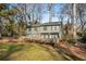 House exterior with yard and wooden fence at 257 Rock Garden Nw Ter, Marietta, GA 30064