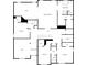 Second floor plan showing primary bedroom, bathroom, and other rooms at 8372 Members Dr, Jonesboro, GA 30236