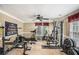 Home gym with various equipment and flooring at 110 Golf Terrace Dr, Stockbridge, GA 30281