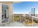 Large balcony offers stunning skyline views and overlooks lush greenery at 2795 Peachtree Rd # 1305, Atlanta, GA 30305