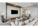 Comfortable lounge with plush seating, stylish decor, and a large television at 2795 Peachtree Rd # 1305, Atlanta, GA 30305