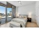 Bedroom boasts floor-to-ceiling windows with city views and ample natural light at 2795 Peachtree Rd # 1305, Atlanta, GA 30305