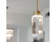 A close up of a modern kitchen pendant light fixture at 2795 Peachtree Rd # 1305, Atlanta, GA 30305