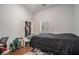 Cozy bedroom with a double bed and ample closet space at 490 Rockwell Sw St, Atlanta, GA 30310