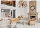 Upscale lobby with fireplace and seating area at 3777 Peachtree Ne Rd # 713, Atlanta, GA 30319