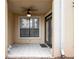 Private patio with tile flooring and ceiling fan at 3777 Peachtree Ne Rd # 713, Atlanta, GA 30319