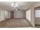 Bright living room with vaulted ceiling and neutral wall colors at 1363 Stoneleigh Way, Stone Mountain, GA 30088