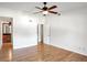 Spacious bedroom with hardwood floors and walk-in closet at 1468 Briarwood Ne Rd # 1307, Brookhaven, GA 30319