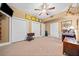 Finished basement with closets and a sitting area at 6103 Governors Walk Dr, Canton, GA 30115