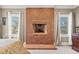 Brick fireplace in main bedroom at 6103 Governors Walk Dr, Canton, GA 30115