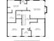 Second floor layout features primary bedroom and two other bedrooms at 6103 Governors Walk Dr, Canton, GA 30115