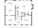 First floor plan with breakfast nook, living room, kitchen and dining room at 6103 Governors Walk Dr, Canton, GA 30115