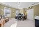 Spacious home office with hardwood floors at 6103 Governors Walk Dr, Canton, GA 30115