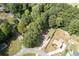 Aerial view of house and neighborhood at 4761 Lincoln Ne Dr, Kennesaw, GA 30144