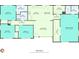 Floor plan showing 3 bedrooms, 2 baths at 4761 Lincoln Ne Dr, Kennesaw, GA 30144