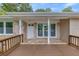 Inviting front porch with access to a deck at 4761 Lincoln Ne Dr, Kennesaw, GA 30144