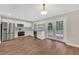 Modern kitchen with stainless steel appliances and white cabinets at 4761 Lincoln Ne Dr, Kennesaw, GA 30144