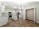 Kitchen with island, stainless steel appliances, and pantry at 7124 Big Woods Dr, Woodstock, GA 30189