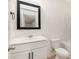 Bathroom with white vanity, toilet and bathtub at 308 Evening Rain Crst, Canton, GA 30114