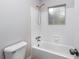 Clean bathroom with shower and bathtub at 557 Summit Sw Ln, Marietta, GA 30008