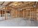 Unfinished basement with framing and plumbing at 3690 Millwater Xing, Dacula, GA 30019