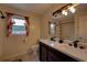 Bathroom boasts double vanity and updated fixtures at 4335 Commodore Rd, Powder Springs, GA 30127