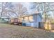 Side view of house, deck, and fenced yard at 1927 Vicki Se Ln, Atlanta, GA 30316