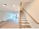 Stylish staircase leading to the upper level at 4802 Larkin Pass, Buford, GA 30518