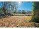 Spacious backyard with mature trees and privacy at 3488 Brookfield Ln, Decatur, GA 30032