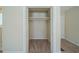 Spacious closet with built-in shelves providing ample storage at 3488 Brookfield Ln, Decatur, GA 30032