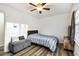 Bright bedroom featuring a comfy bed and a TV at 5855 Navarre Ct, Stone Mountain, GA 30087