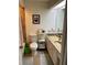 Bathroom with updated vanity and tile flooring at 64 Goldrush Cir, Atlanta, GA 30328