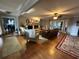 Spacious living room with hardwood floors and fireplace at 747 Dogwood Cir, Norcross, GA 30071