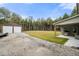 Large backyard with detached garage and open space at 2647 Old Snapping Shoals Rd, Mcdonough, GA 30252